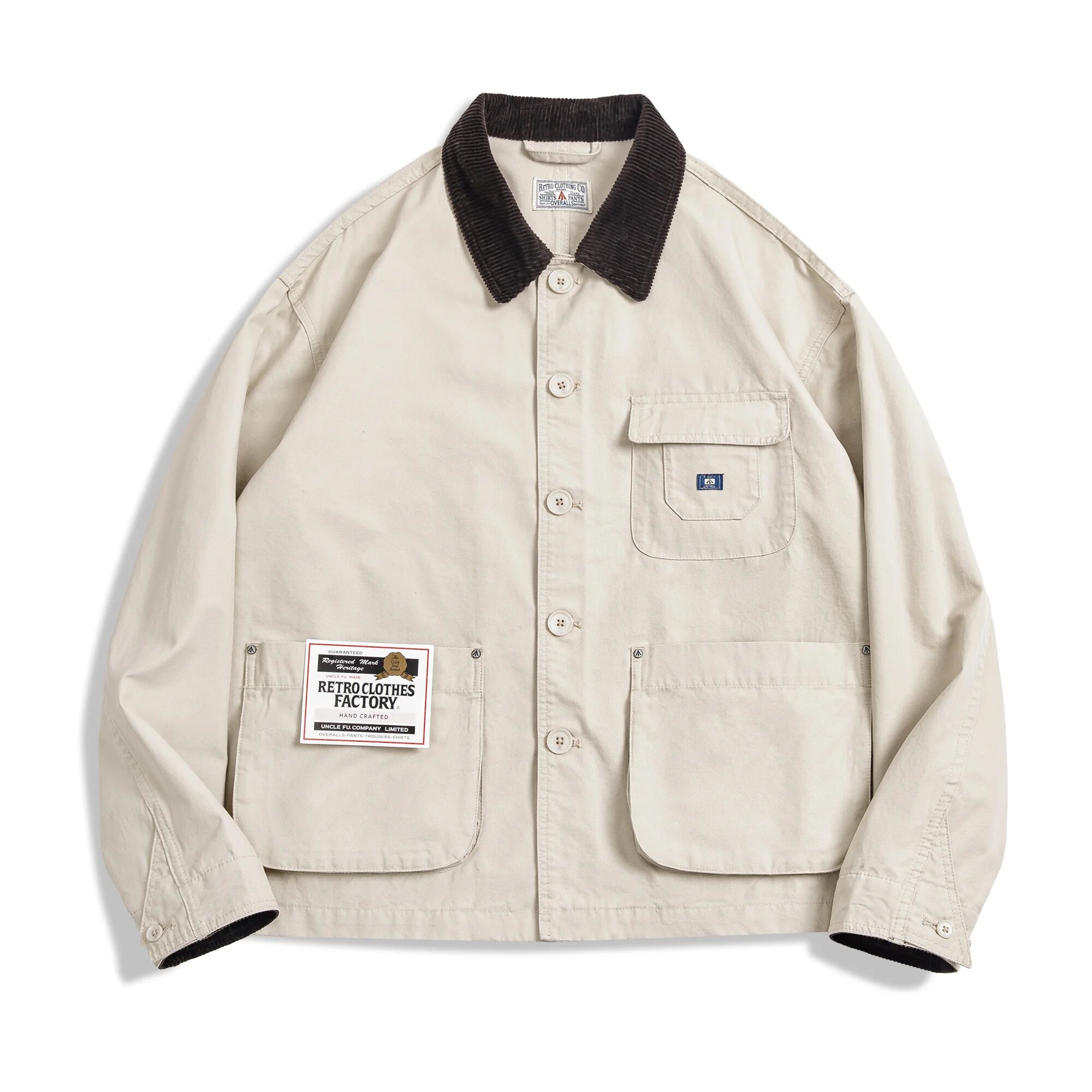 Куртка Maden. Amekaji wear. размер M бежевый