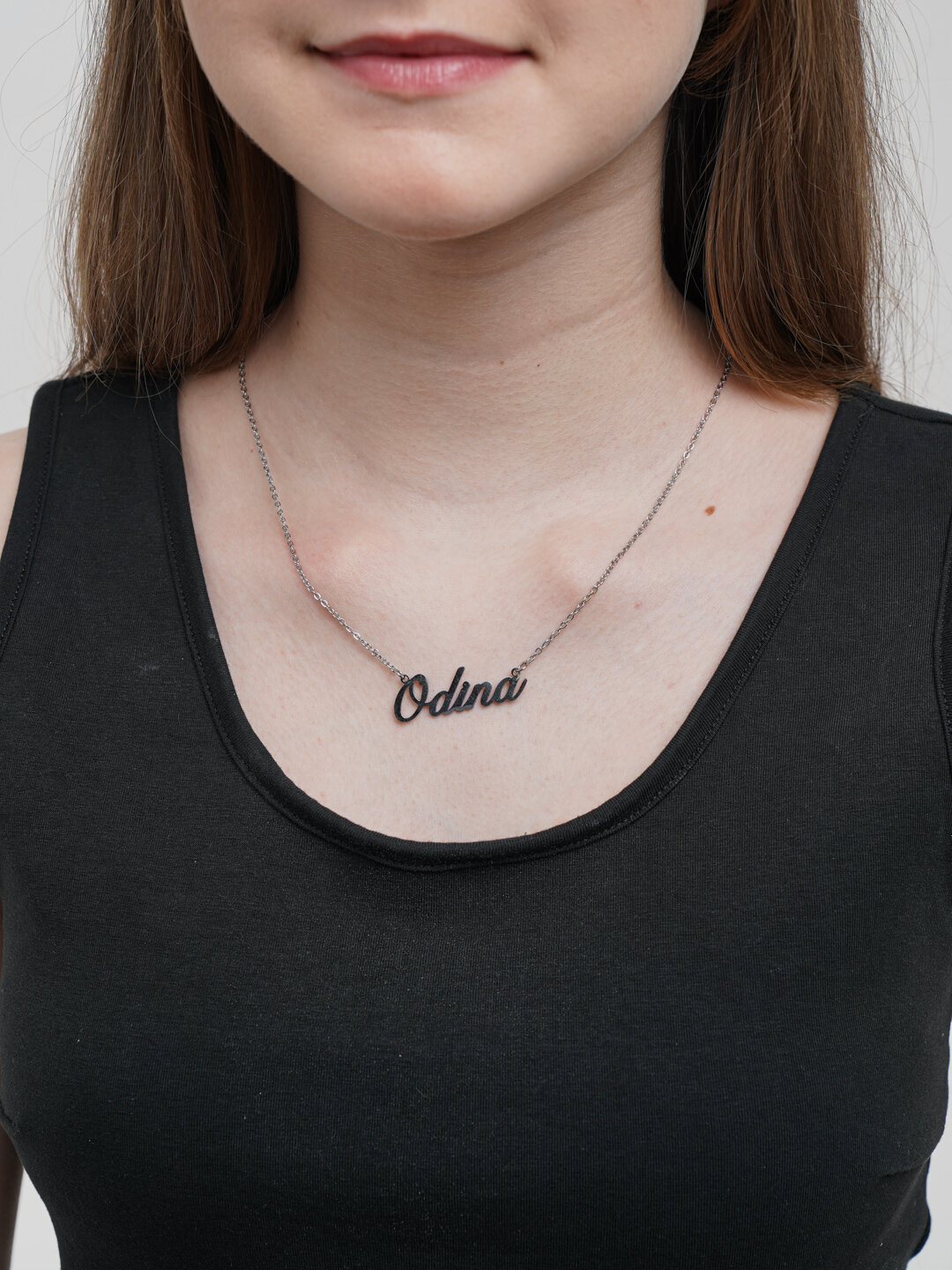 Цепь, 1 шт., серебряный — фото 1