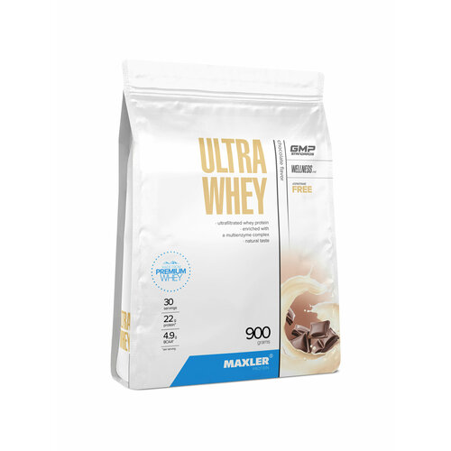 Протеин Maxler Ultra Whey, 900 гр., шоколад