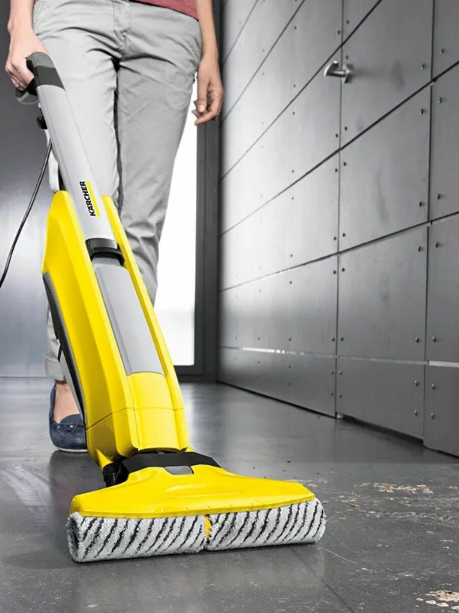 Комплект роликовых щеток для каменных полов Karcher (2.055-021.0) очистка швов, для твердых напольных покрытий, 2 шт — фото 1