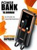 Внешний аккумулятор, KAKUSIGA, 10000 mAh, внешний аккумулятор с 4 портами зарядн...