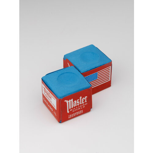 Мел для бильярда для кия бильярдный Estafit Master, 2 шт