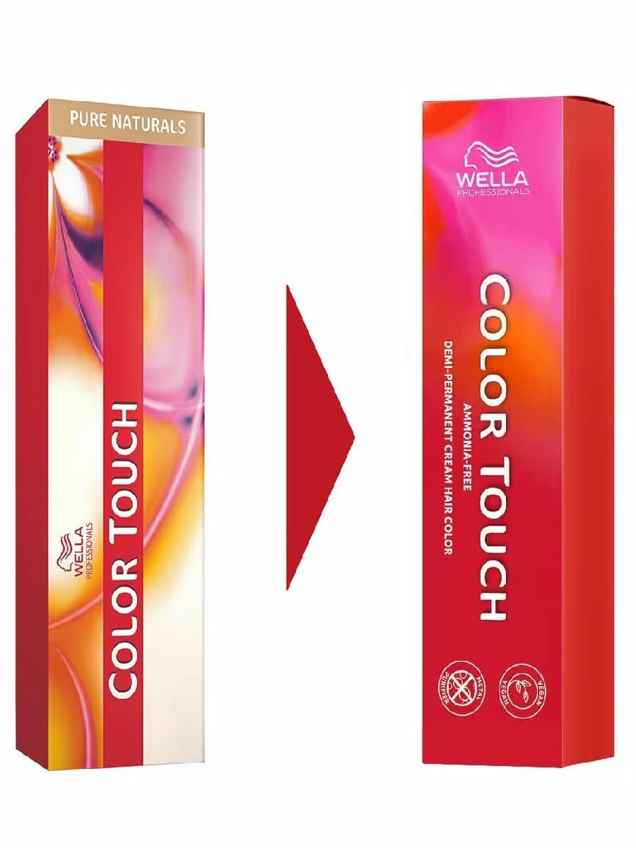 Wella Professionals Color Touch 4/0 интенсивное тонирование для волос - Коричневый, 60мл