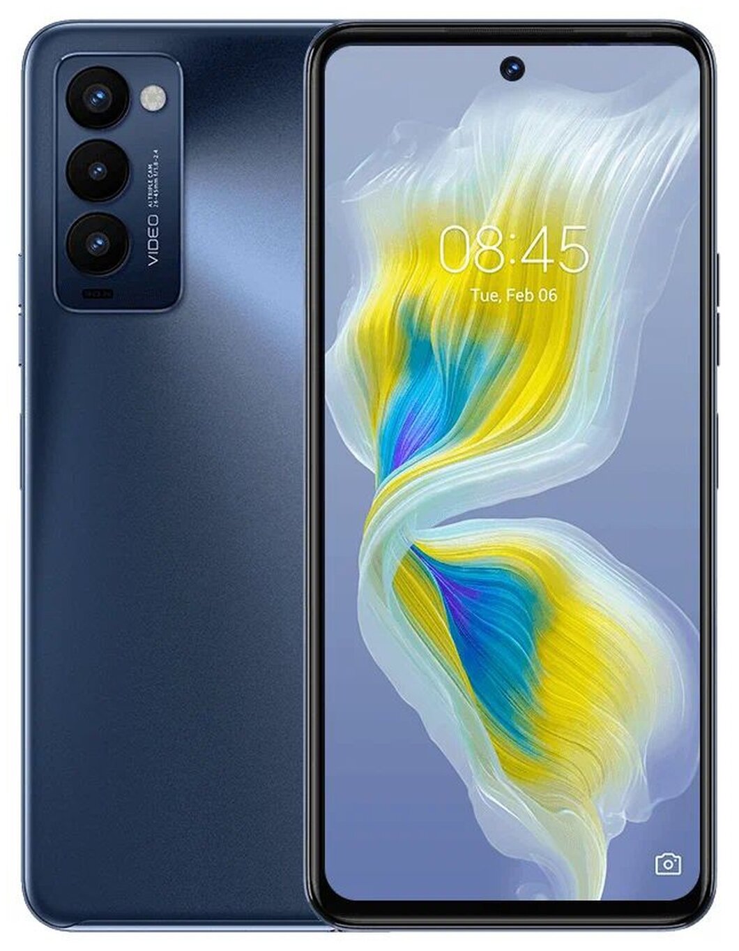 Смартфон TECNO Camon 18P (CH7N) 8/128GB Dusk Grey/серый