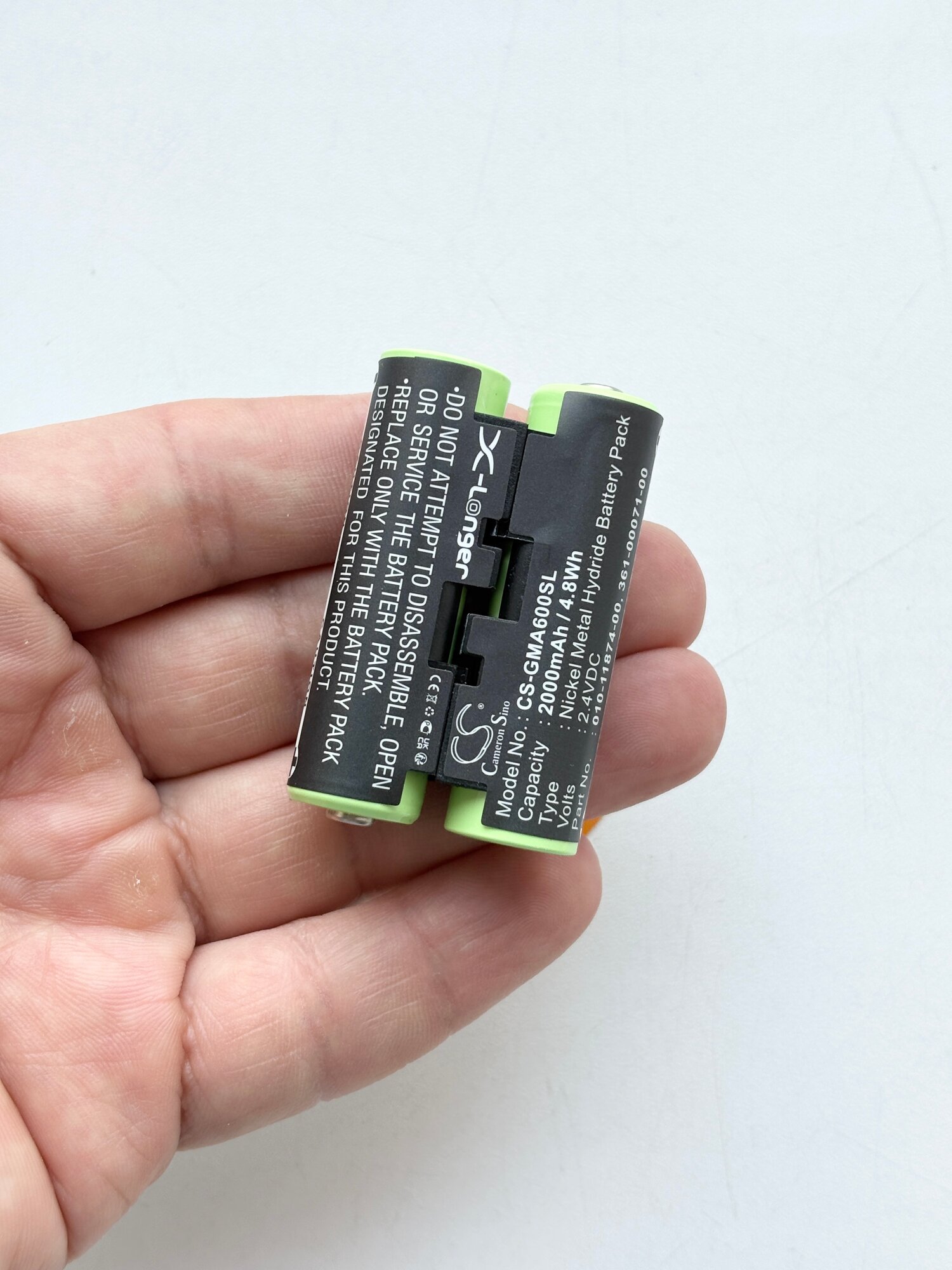 Аккумулятор для навигатора Garmin gpsmap 65s (спаренный)