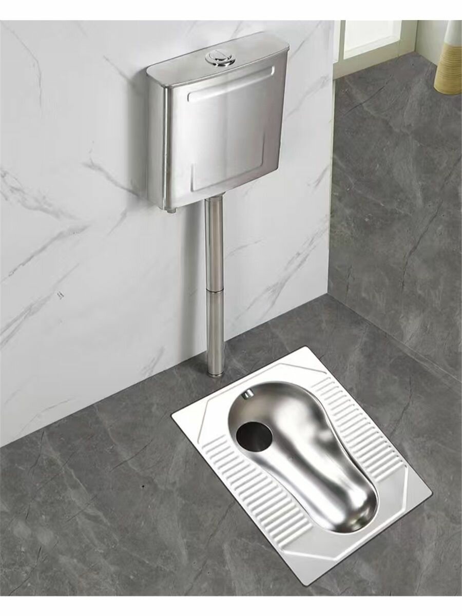 Напольный Антивандальный Унитаз Чаша Генуя из SUS 304