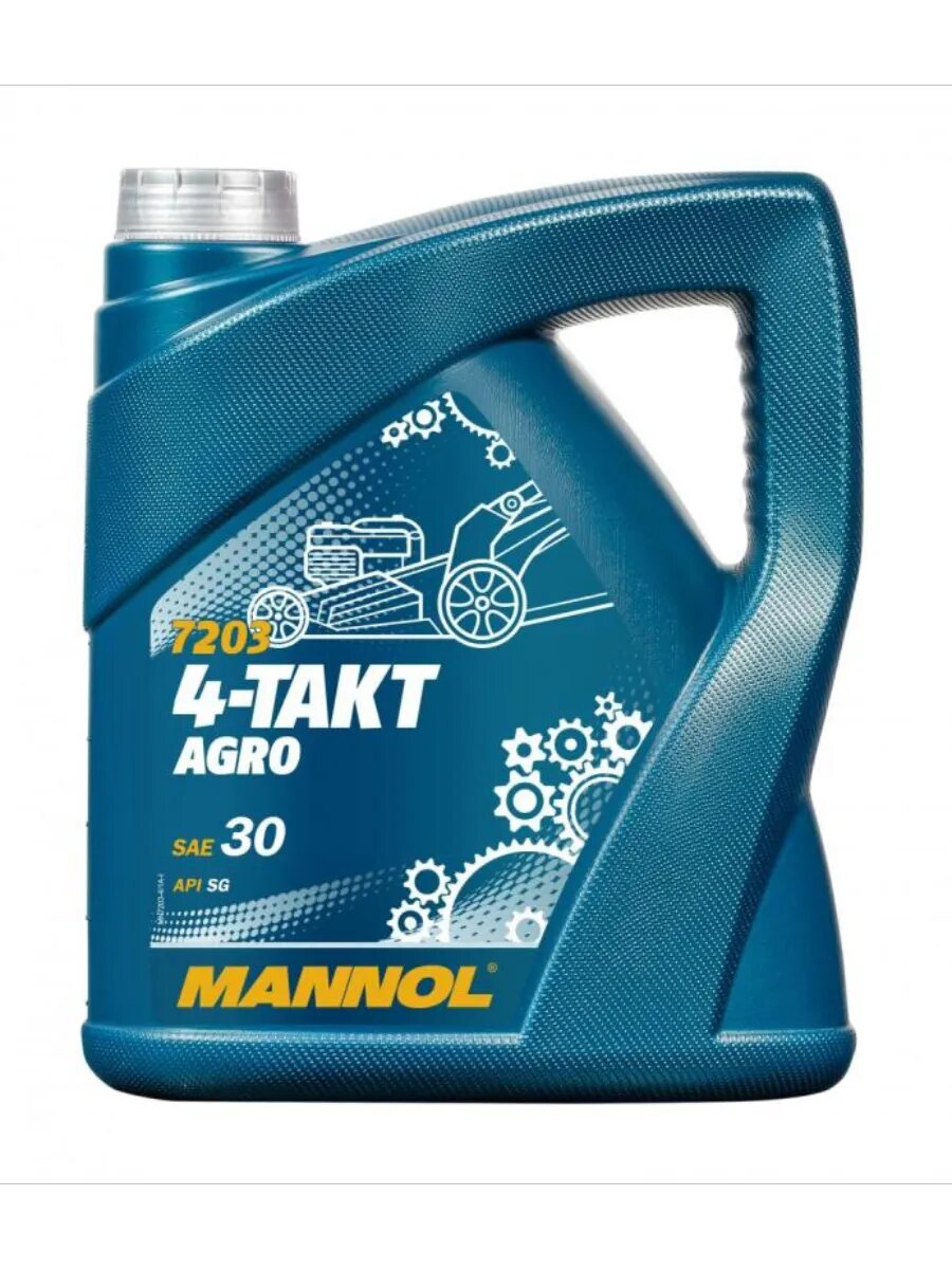 Масло моторное 4-Takt Agro 7203 SAE 30 4л MN7203-4