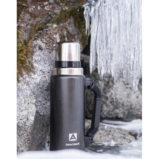 Термос Арктика 106-1250P, сталь, металл, 1.25л — фото 1