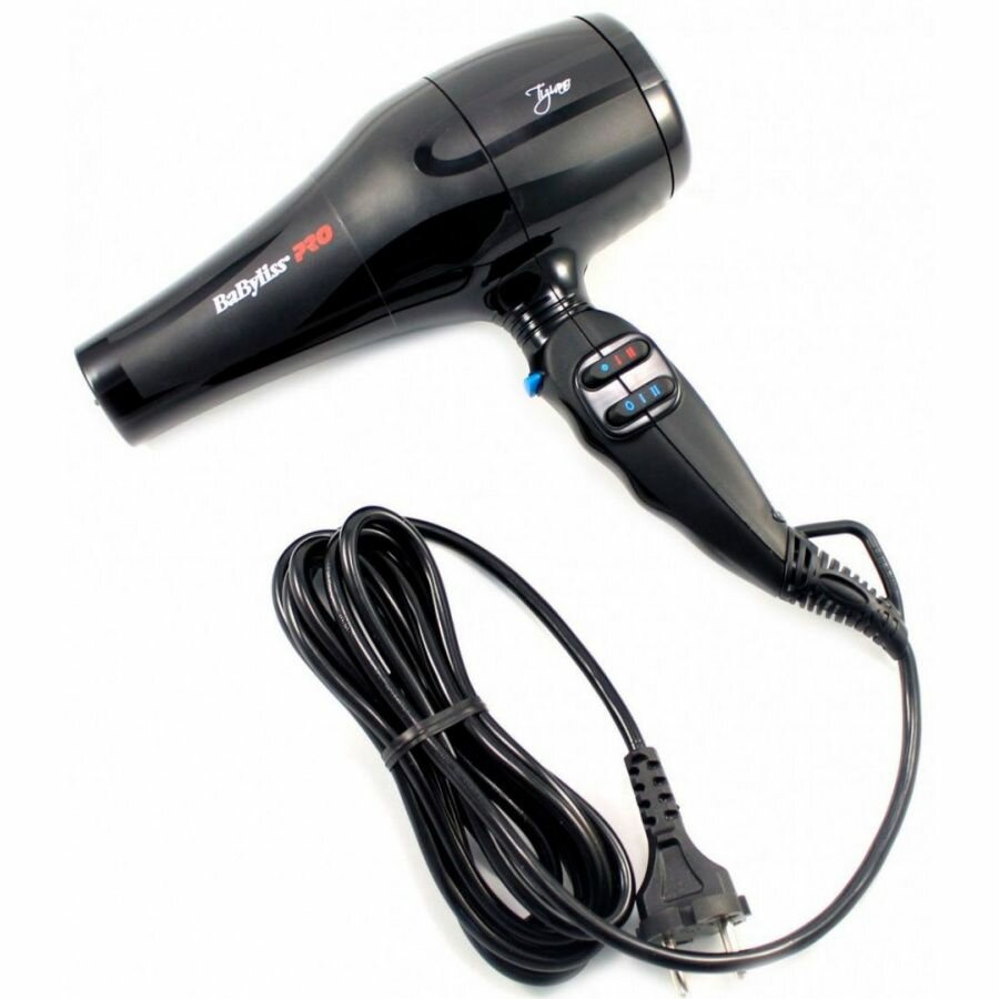 Фен для волос Babyliss Pro Tiziano 2100Вт черный