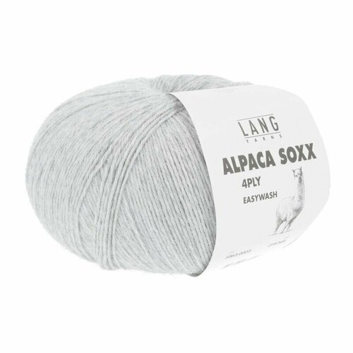 фото Носочная пряжа lang yarns alpaca soxx 4-ply (1062.0003) 1 моток 100г/390м