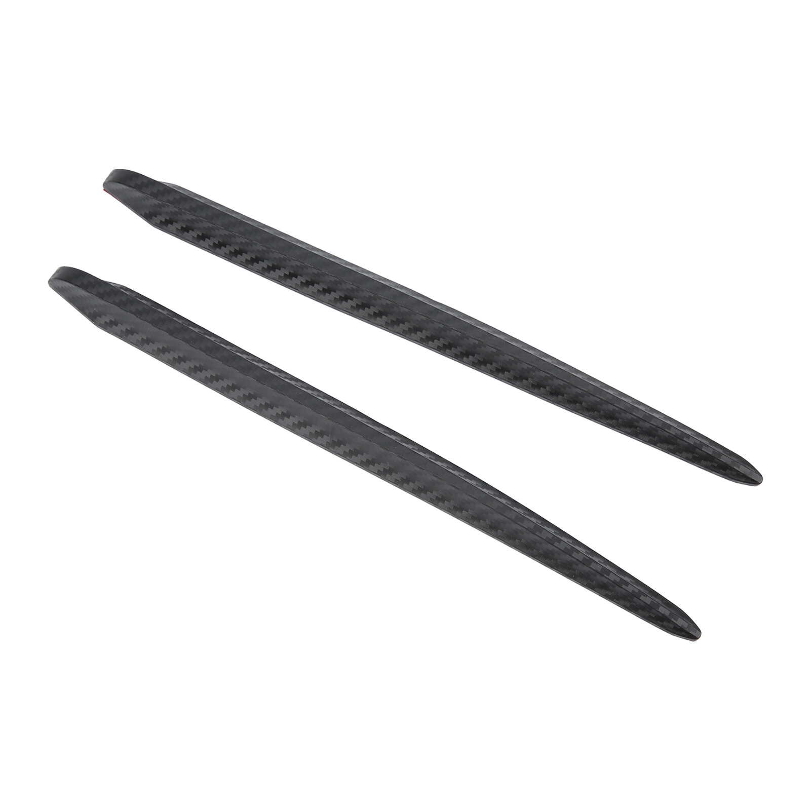 2pcs передний бампер Antiscratch Protector защитник угловой защитник резиновый углеродный цвет универсальный для автомобиля