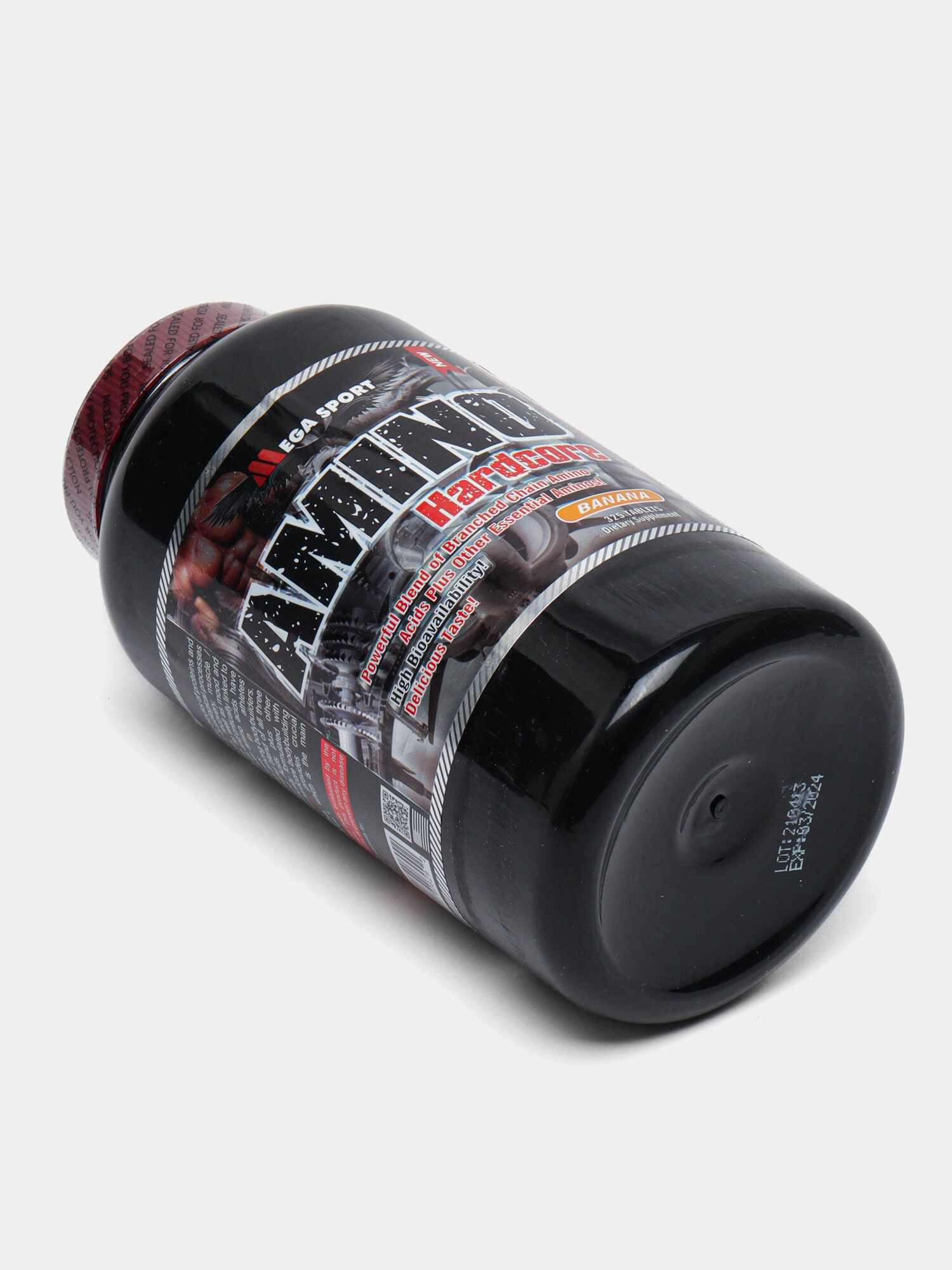 Аминокислотный комплекс MEGA SPORT AMINO HARDCORE, для наращивания мышечной массы, 325 таблеток, со вкусом шоколад — фото 1