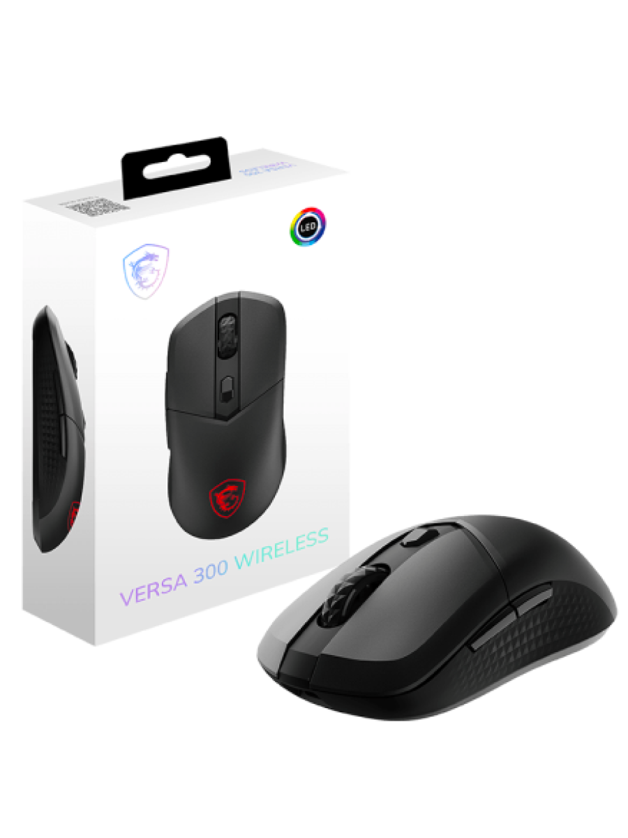 Мышь игровая MSI VERSA 300 Black Wireless