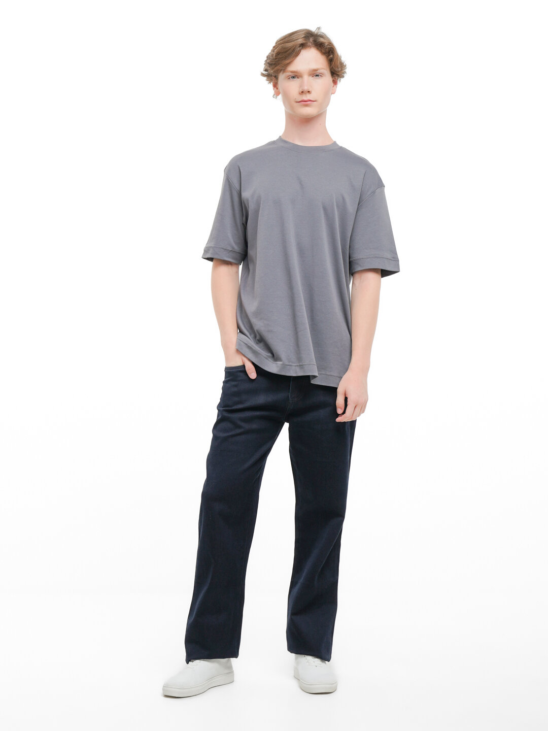 Джинсы классические  DENIM, размер 38, deep blue
