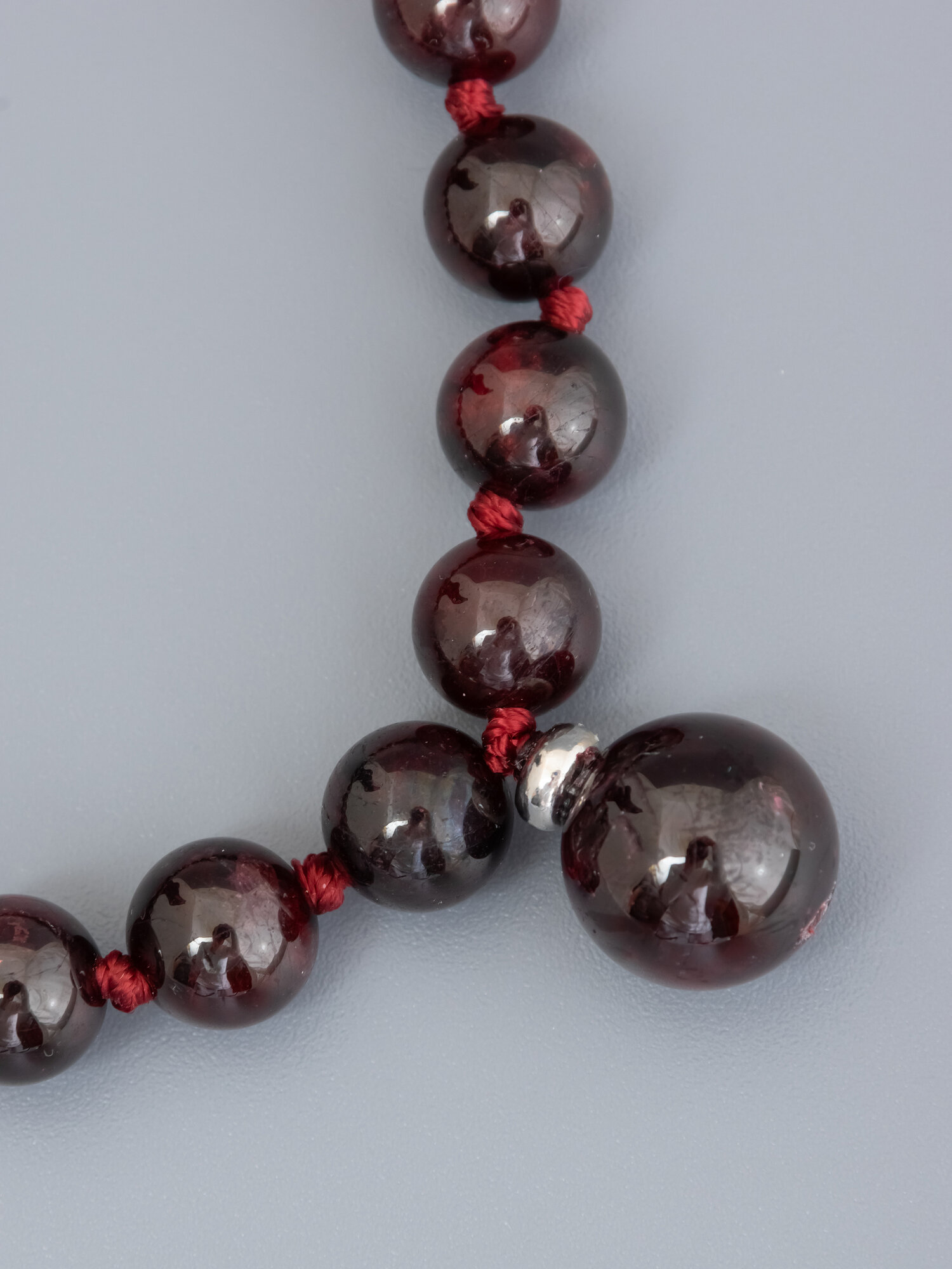 Чётки ЖемАрт, гранат, гранатовый — фото 1