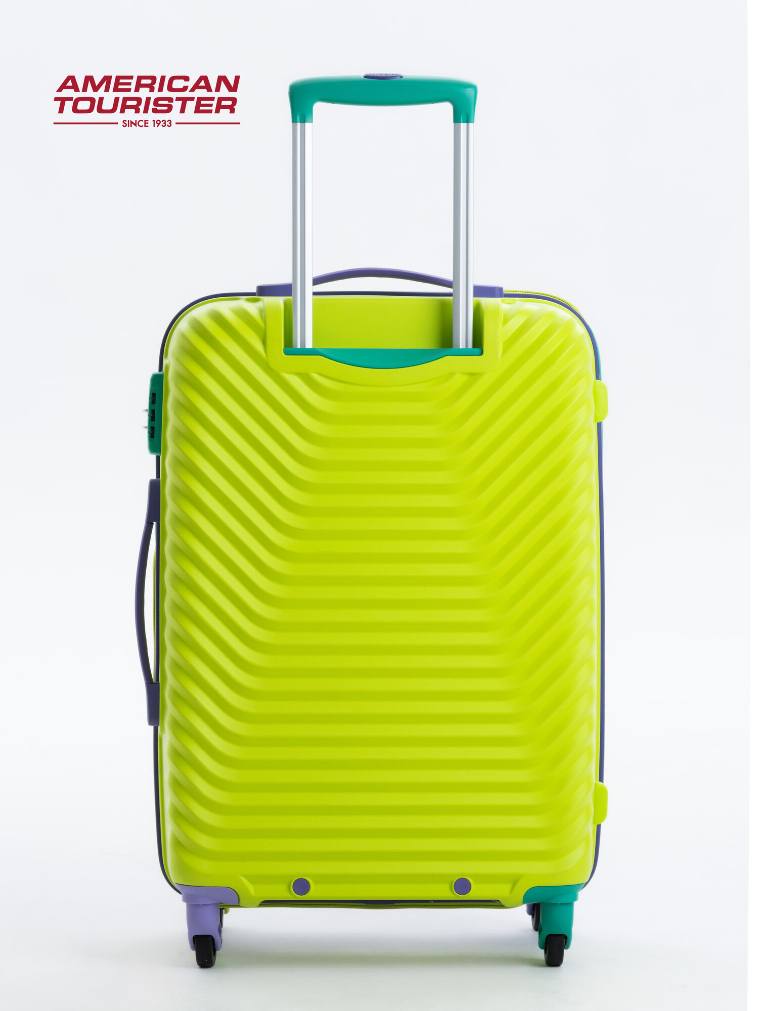 Чемодан American Tourister, 82 л, размер M, violet — фото 1