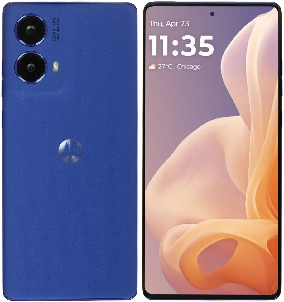 6.67" Смартфон Motorola Moto G85, POLED, 5G, 12/256 ГБ синий