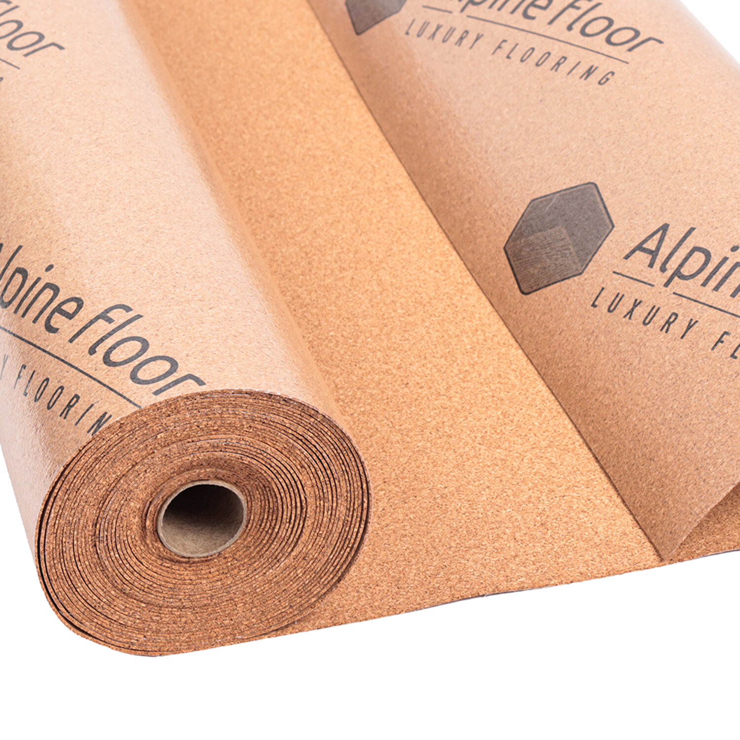 Подложка пробковая Alpine Floor Silence 10000*1000*15 мм 10 м2