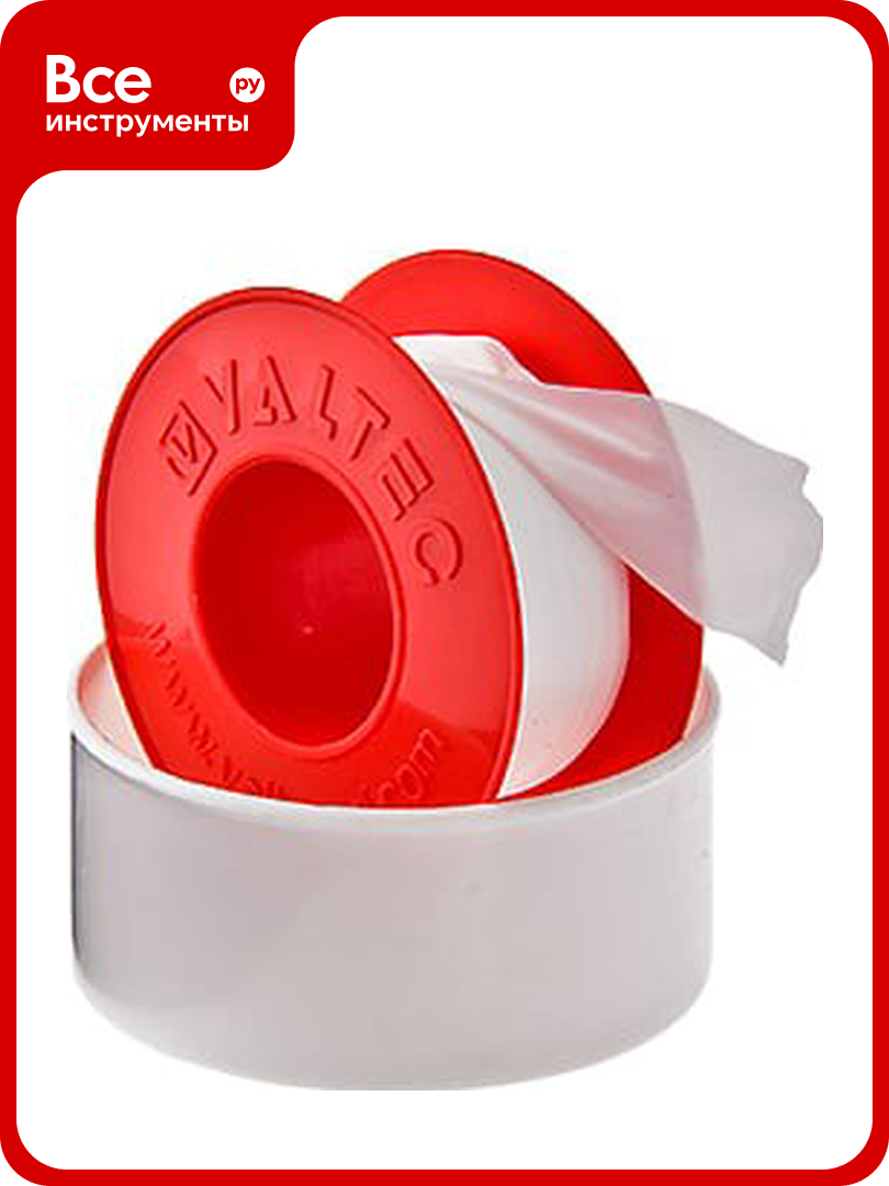 Лента-фум 19ммх012ммх15м Valtec VT. PTFE.0.191215 81377