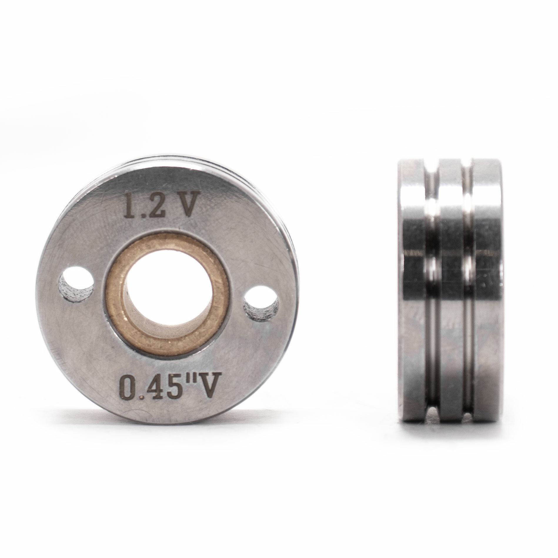 Ролик Aurora сталь 1.2-1.6мм /SKY 500 2x4 WF 76ZY02AVC-2 — фото 1