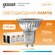Лампочка GU10 MR16 8W Теплый свет упаковка 10 шт. Gauss Basic