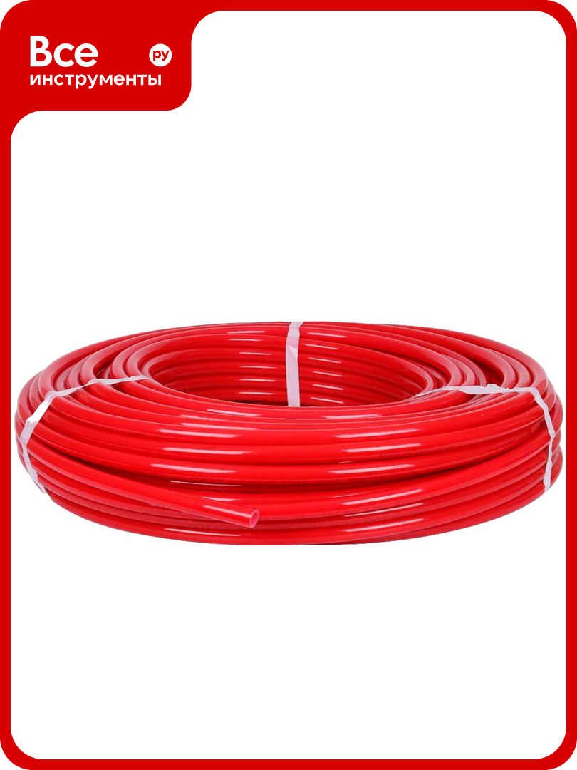 Труба из сшитого полиэтилена PEX-a с кислородным слоем ROMMER 20x2.0 бухта 240 метров красная RPX-0002-242020 RG0092KCEMCF4A