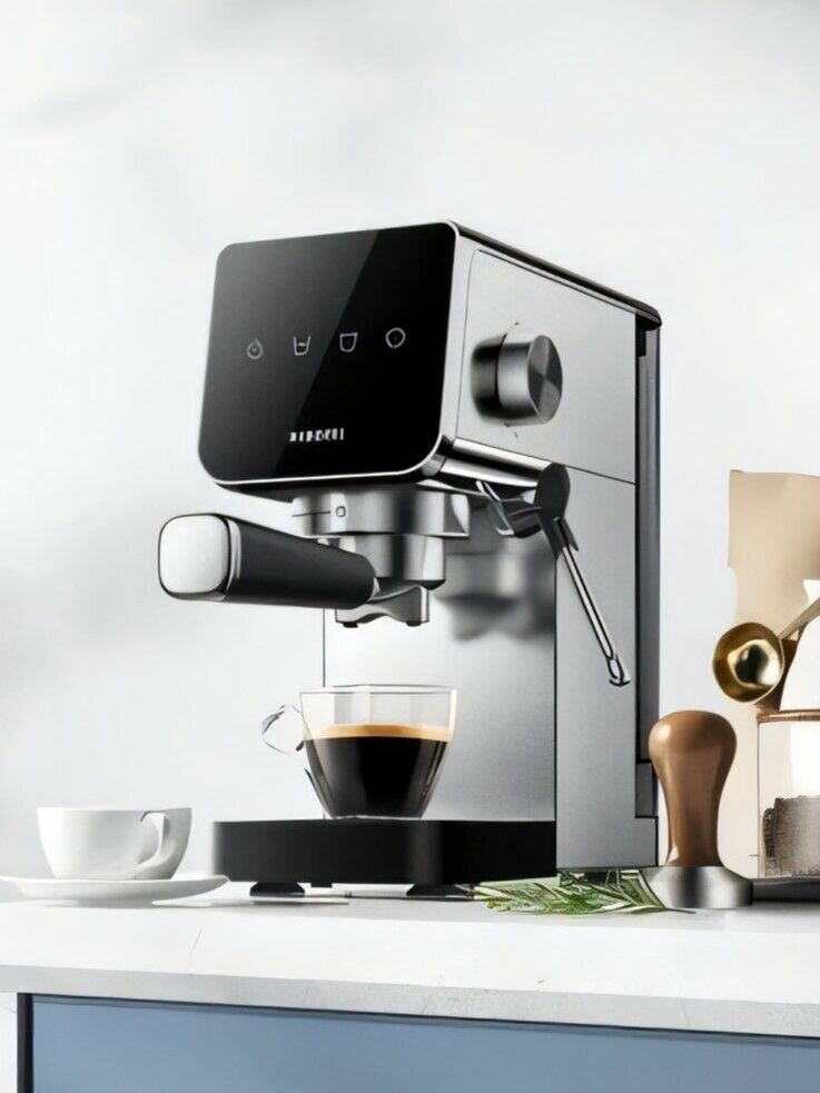 Рожковая кофеварка Mi Mijia Semi-automatic Espresso Machine (CME003) Silver