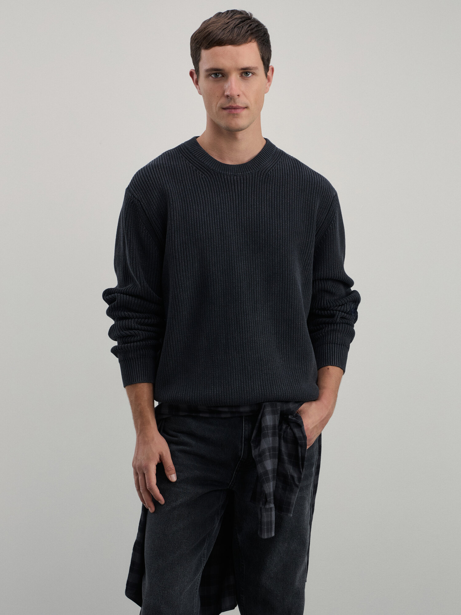 Джемпер Zarina Man размер L (RU 50)/182 темно-серый