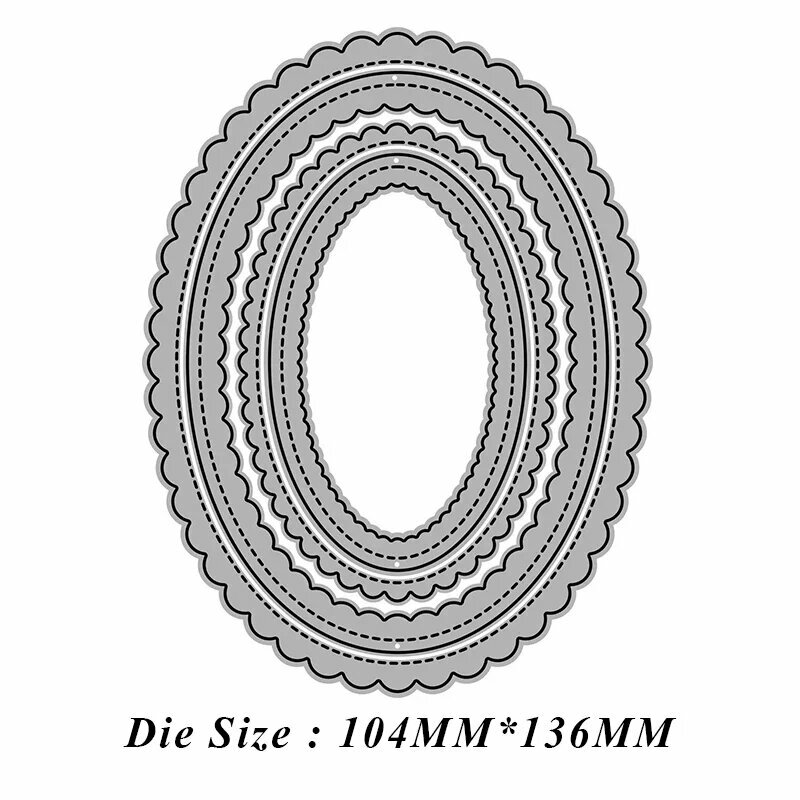 Металлические режущие штампы для скрапбукинга