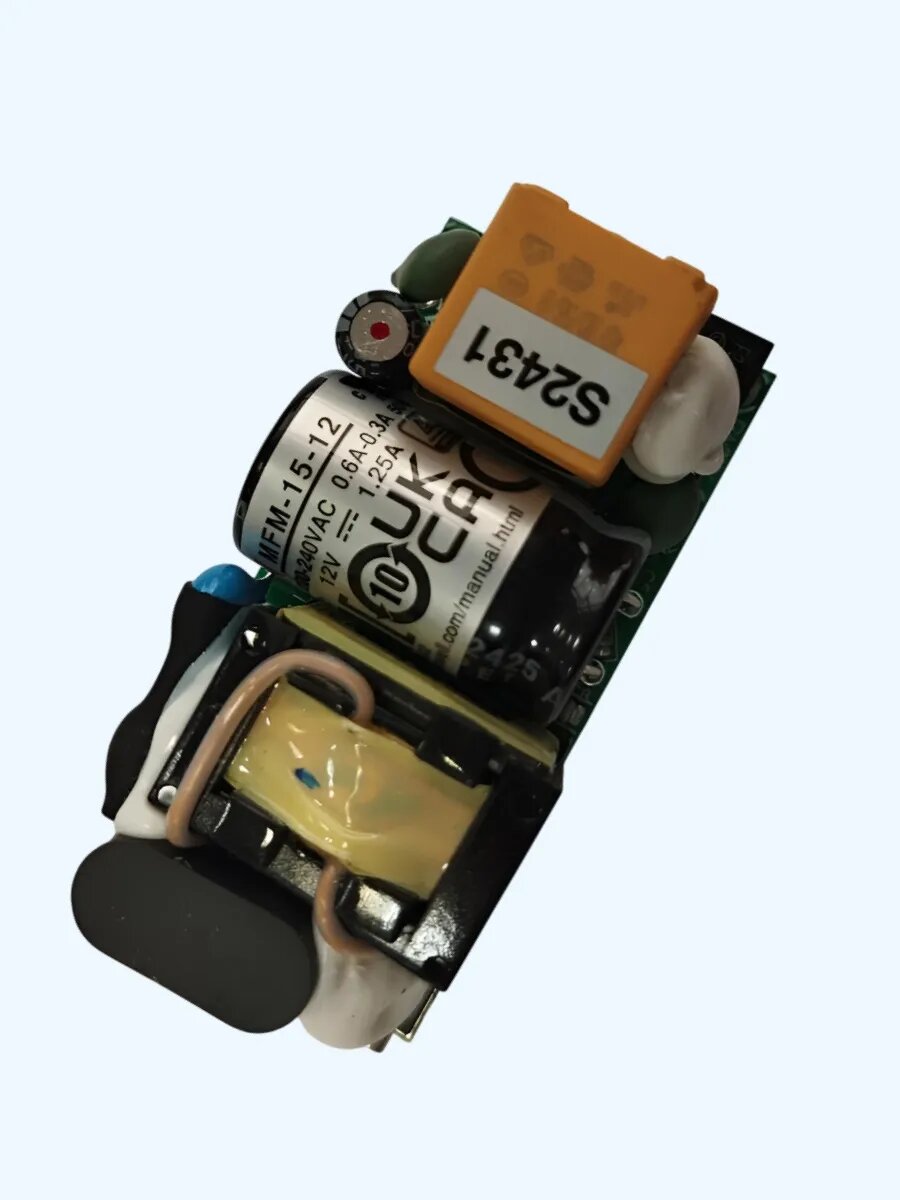 Бескорпусный блок питания 15 Вт (12В/1.25А) MFM-15-12