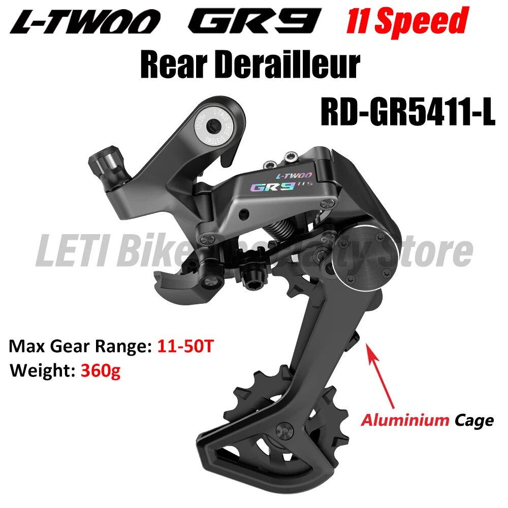 LTWOO GR9 Гидравлические рычаги переключения передач и тормозов 1x11s RD-GR5411-L