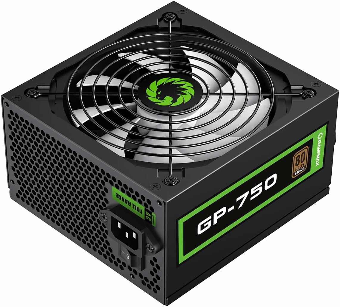 Блок питания GAMEMAX GP-750 750W 80-PLUS Bronze блок питания для ПК — фото 1