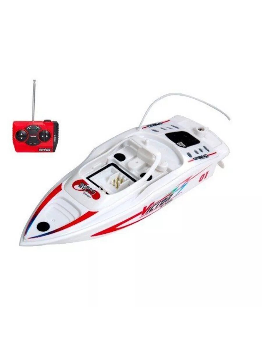 Мини-катер на пульте управления 40Mhz 3392-WHITE