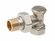 Кран вентильный для радиатора 1/2" угловой AV Engineering (AVE396012)
