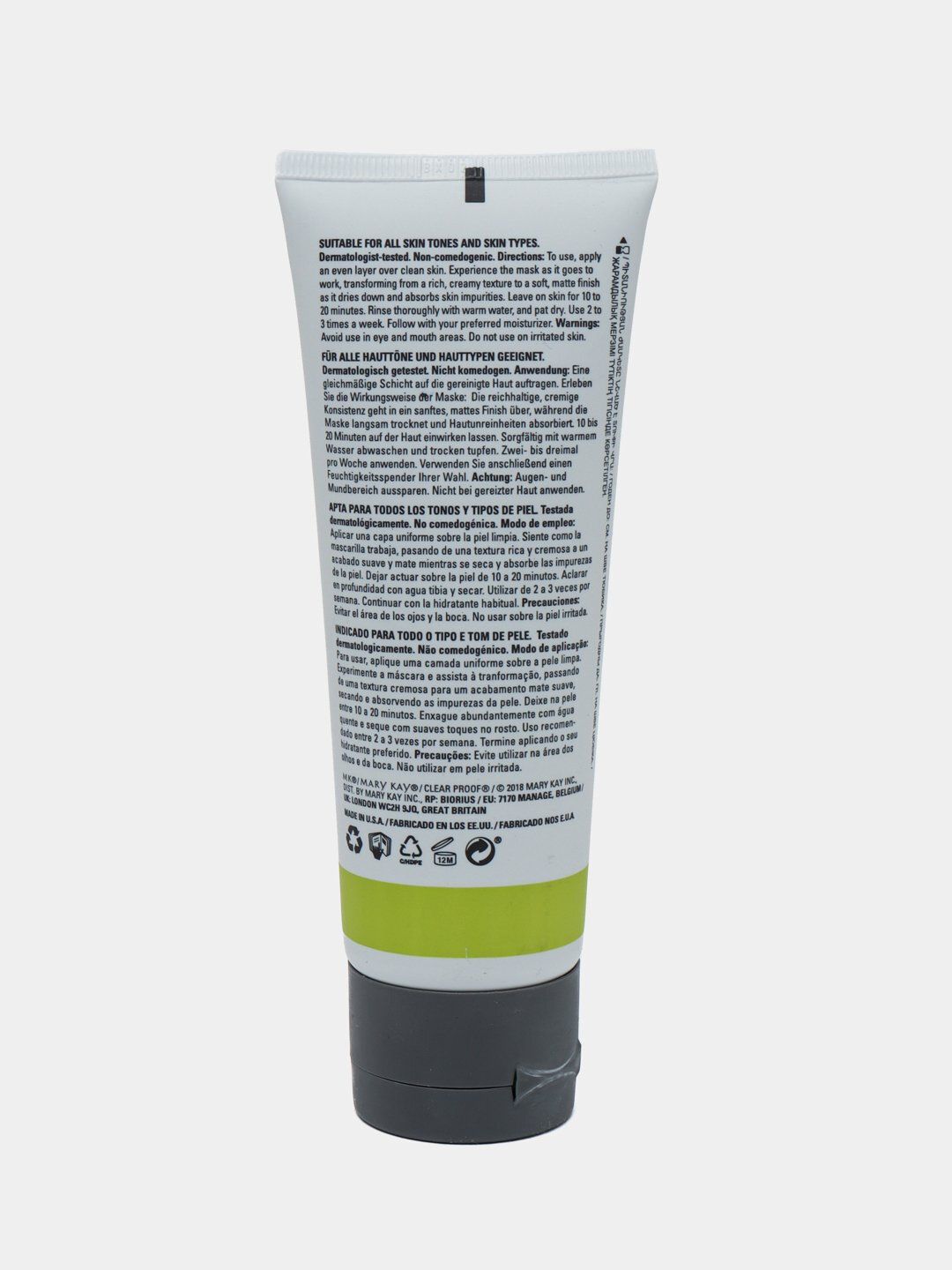 Маска для лица Mary Kay Clear Proof Deep-Cleansing Charcoal, очищающая, — фото 1