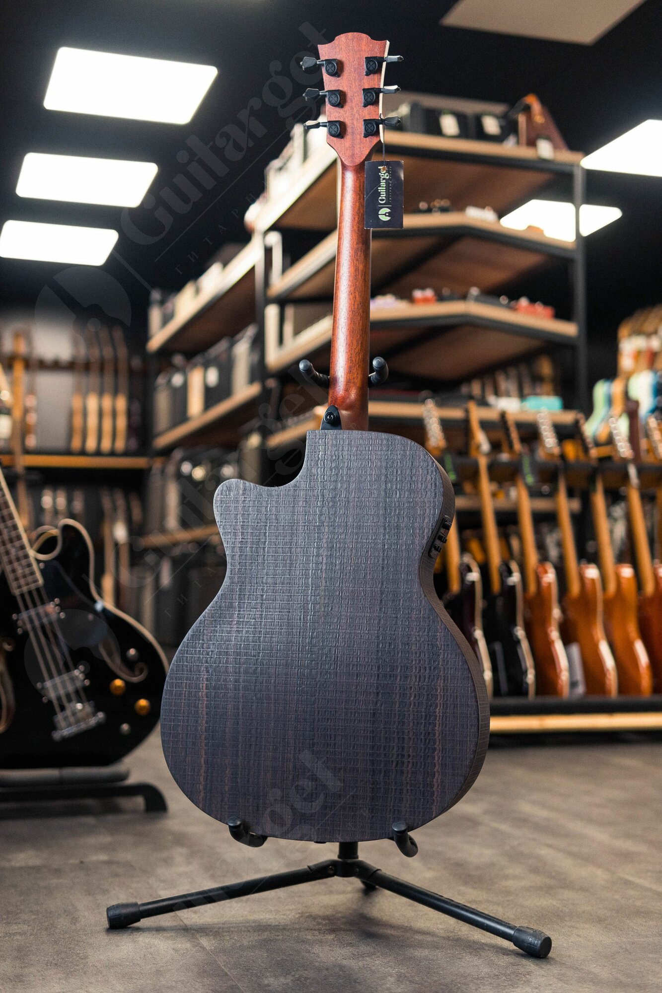 Электроакустическая гитара Lag Sauvage-ACE с чехлом — фото 1