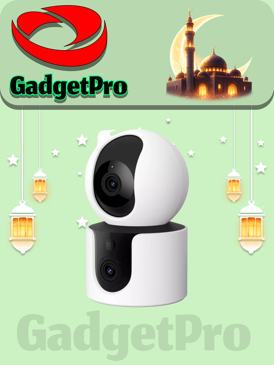 Умная камера Xiaomi Smart Camera C300 Dual: поворотная, Full HD, для дома, надежная система безопасности.