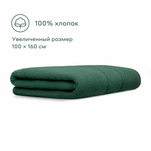 Махровое полотенце Pragma Ledeo 100х160 см спокойный лесной 1871₽