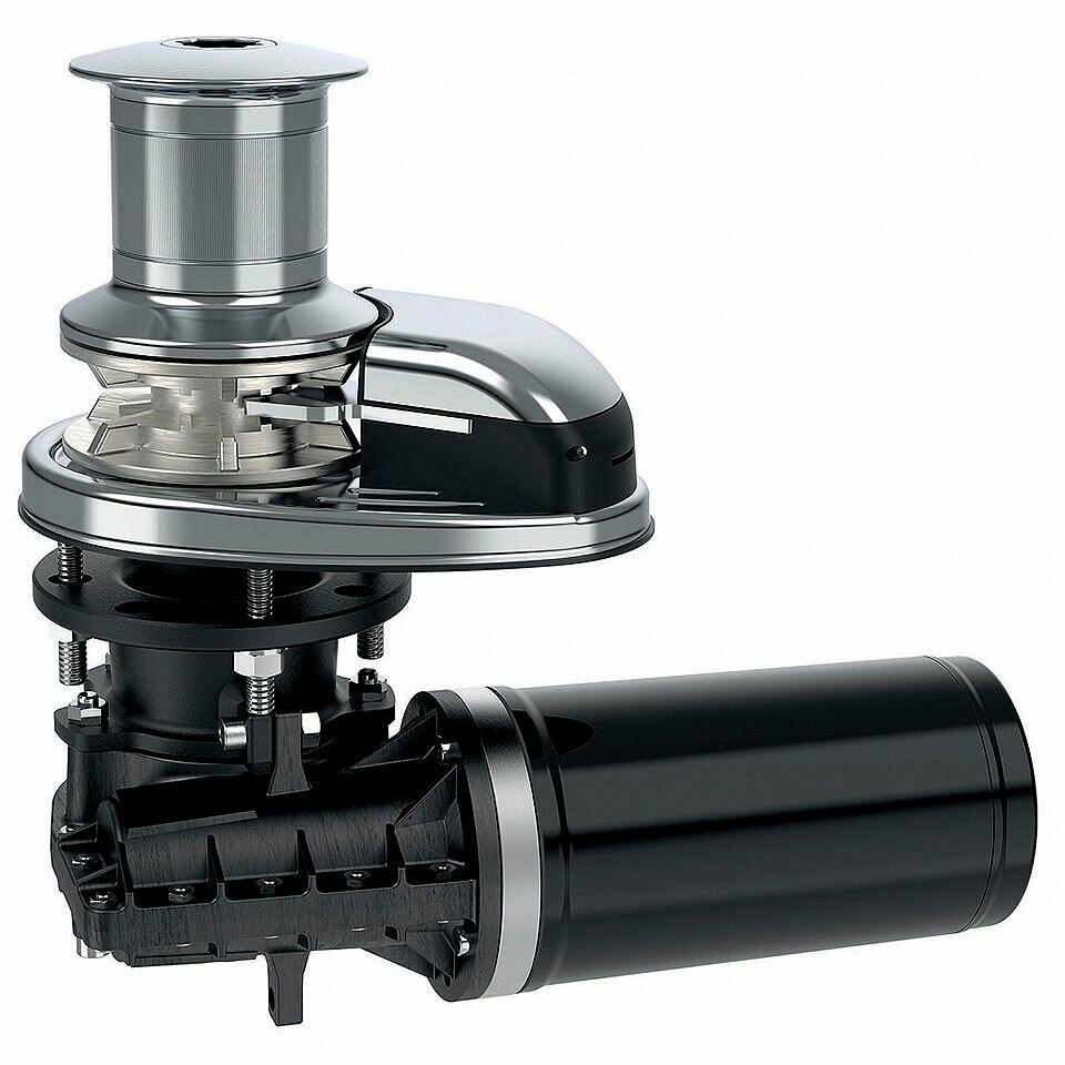 Якорная лебедка "Prince DP1", 300 Вт, 12 В, с барабаном, цепь 6 мм (10252527)