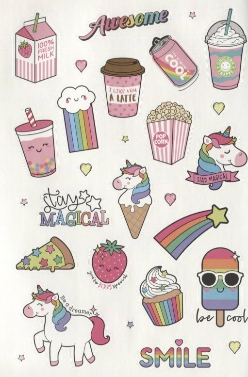 Наклейки для Bullet Journal. Более 300 ярких стикеров — фото 1