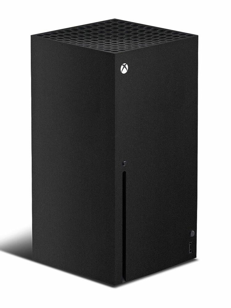 Защитная наклейка на игровую приставку Microsoft Xbox Series X - Черный структурный мат