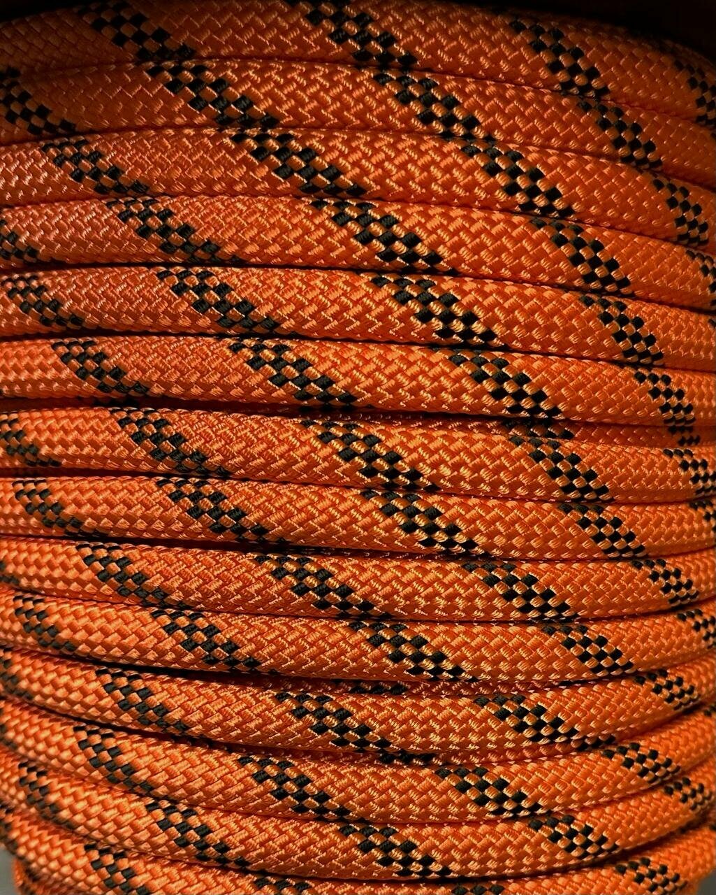 Lanex Static 10 мм (10 м) веревка страховочно-спасательная термообработанная альпинистская оранжевая