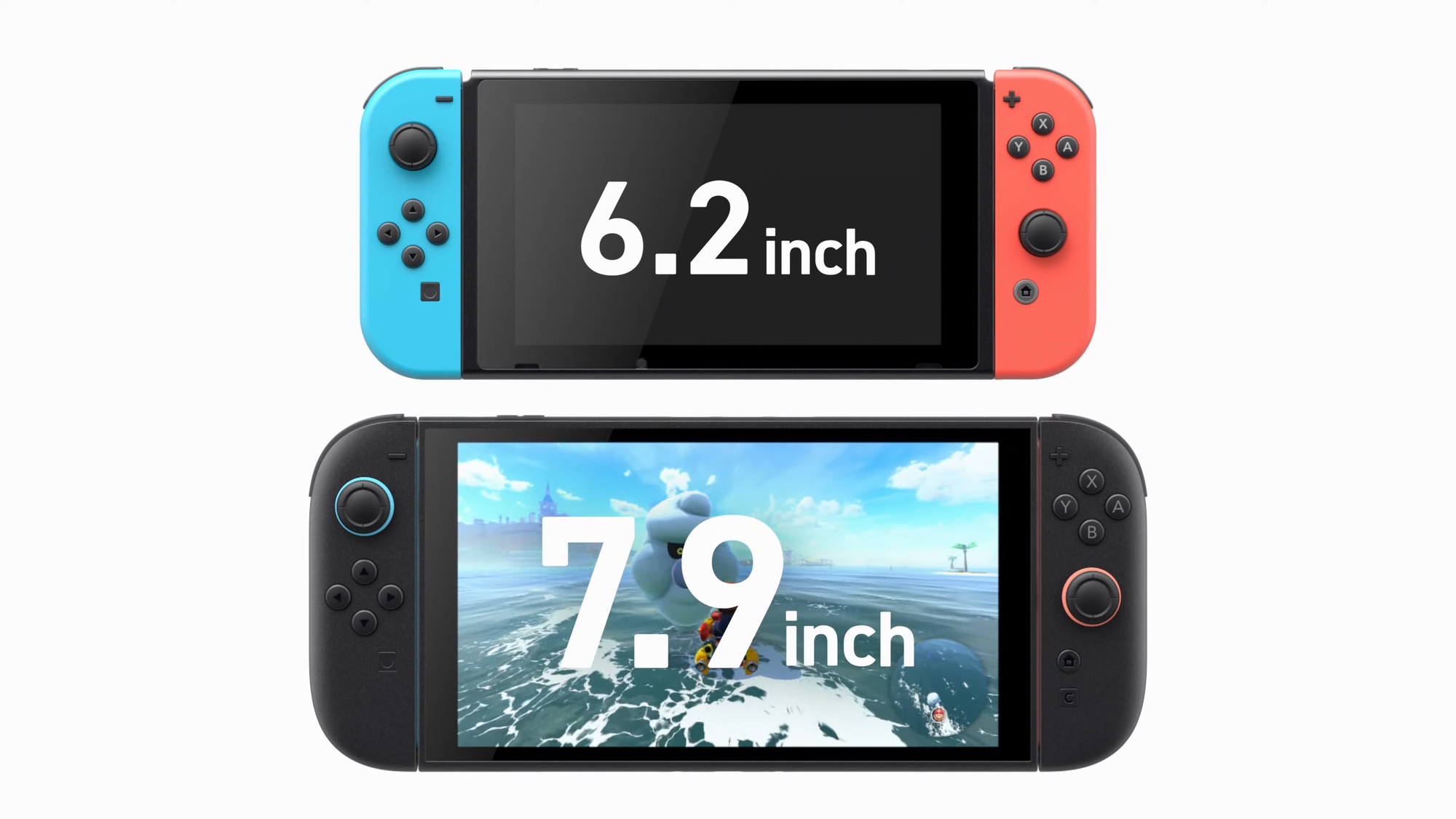 Портативная игровая консоль Nintendo Switch 2 , 256GB , черный/неон — фото 1