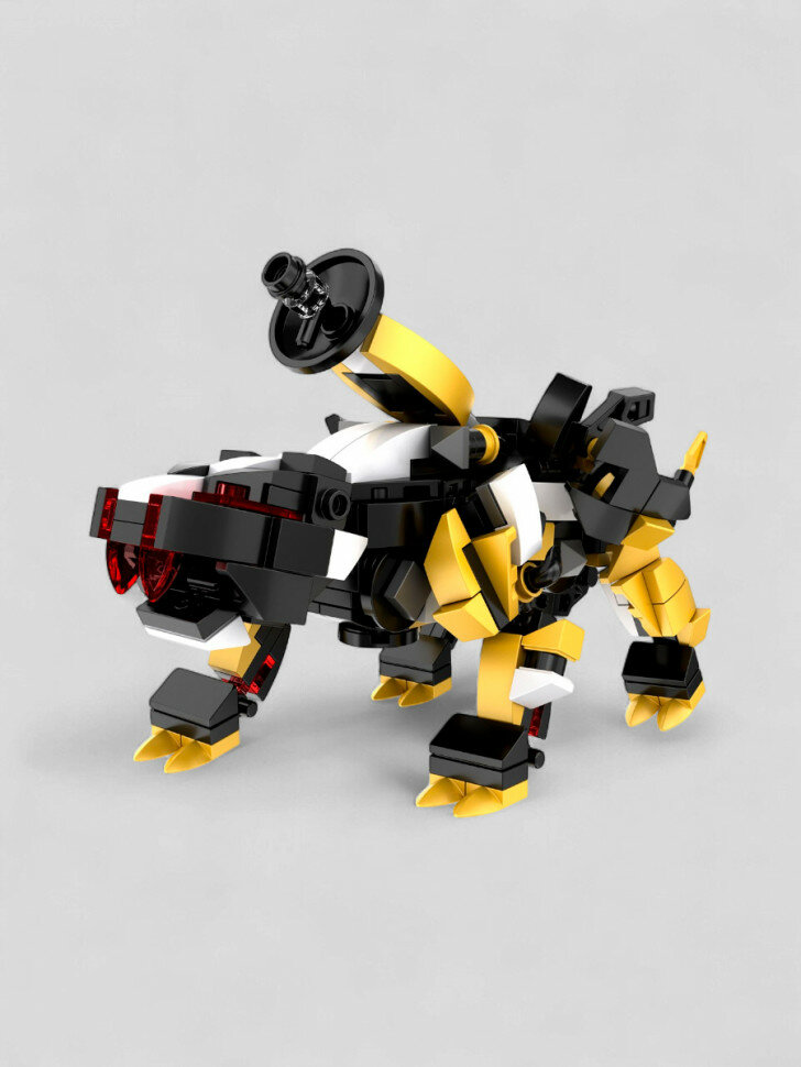 Конструктор iM.Master Пять генералов-тигров: Чёрный (2 в 1) 6850 — фото 1