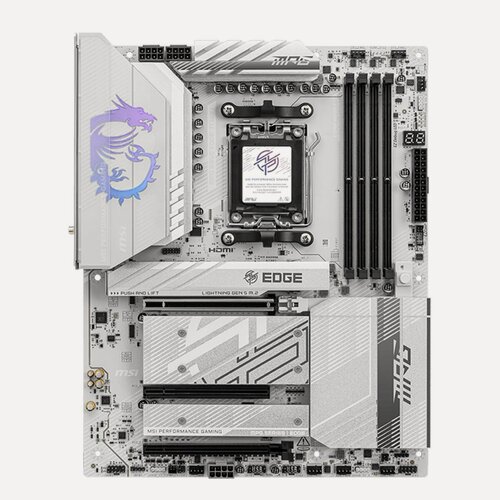 Изображение товара Материнская плата MSI MPG B850 EDGE TI WIFI ATX, AM5, AMD B850, 256 Гб DDR5 5600 МГц