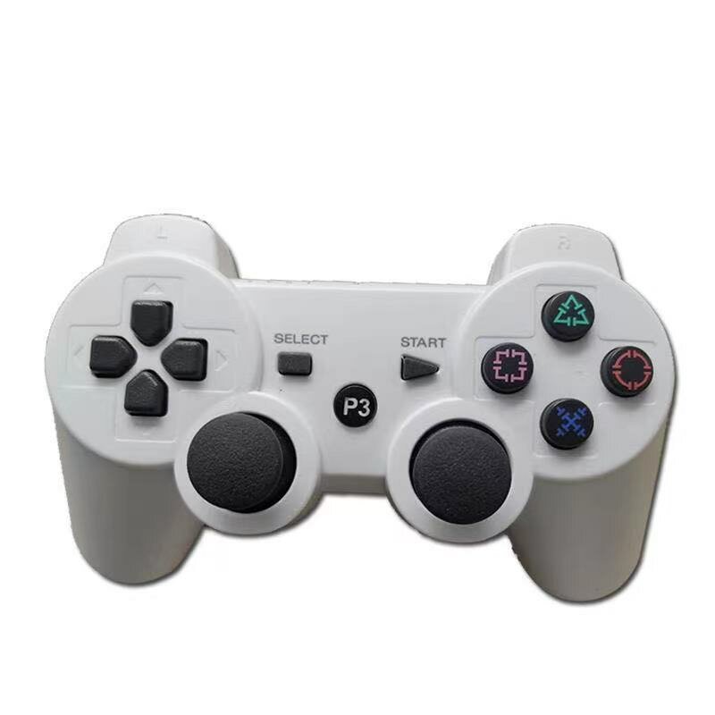 Игровая ручка P3, для PS3, с вибрацией, белая