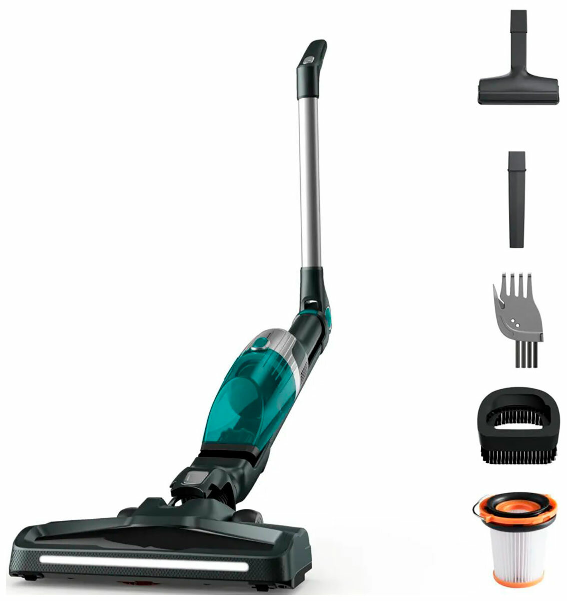 Беспроводной вертикальный пылесос Tefal Xtrem Compact Essential 2 в 1 (TY1239WO)