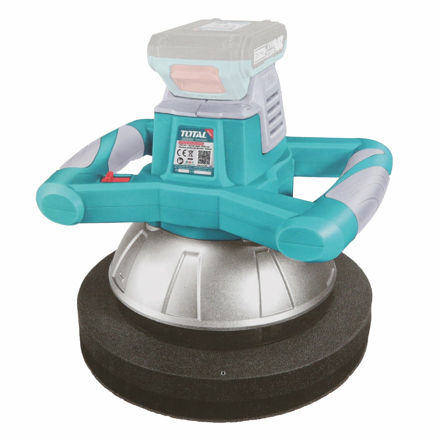 Полировальная машина "TOTAL" TOPLI2001, диаметр диска 254мм, 20в, 2.9кг — фото 1