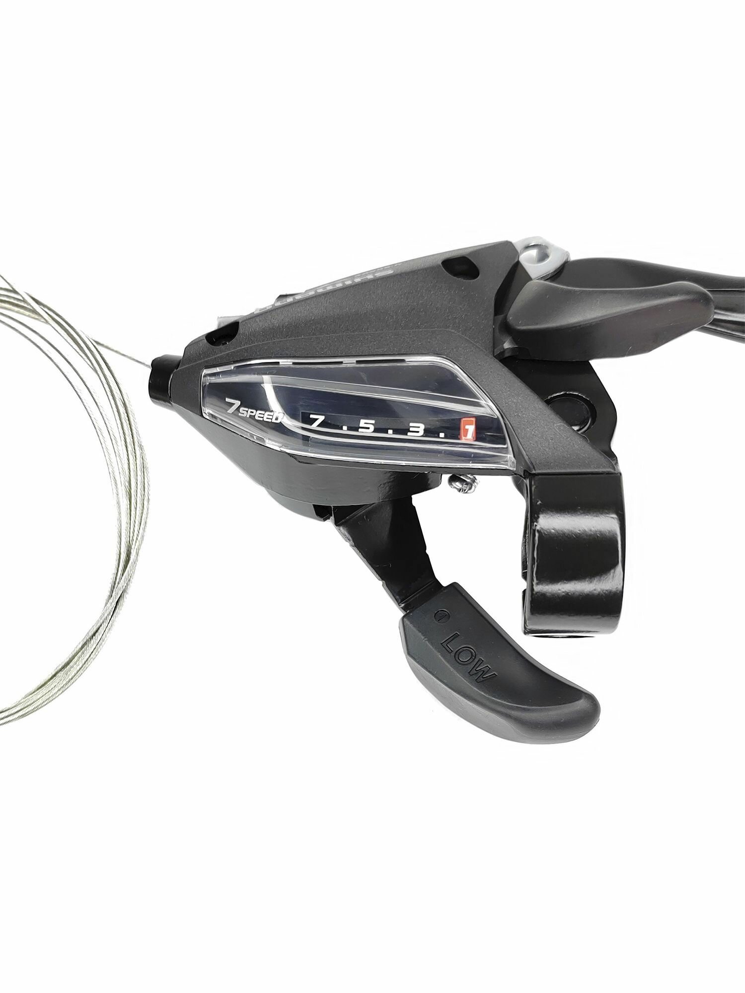 Shimano Комборучка ST-EF500, 7 скоростей, правая, трос 205 см, BOX — фото 1