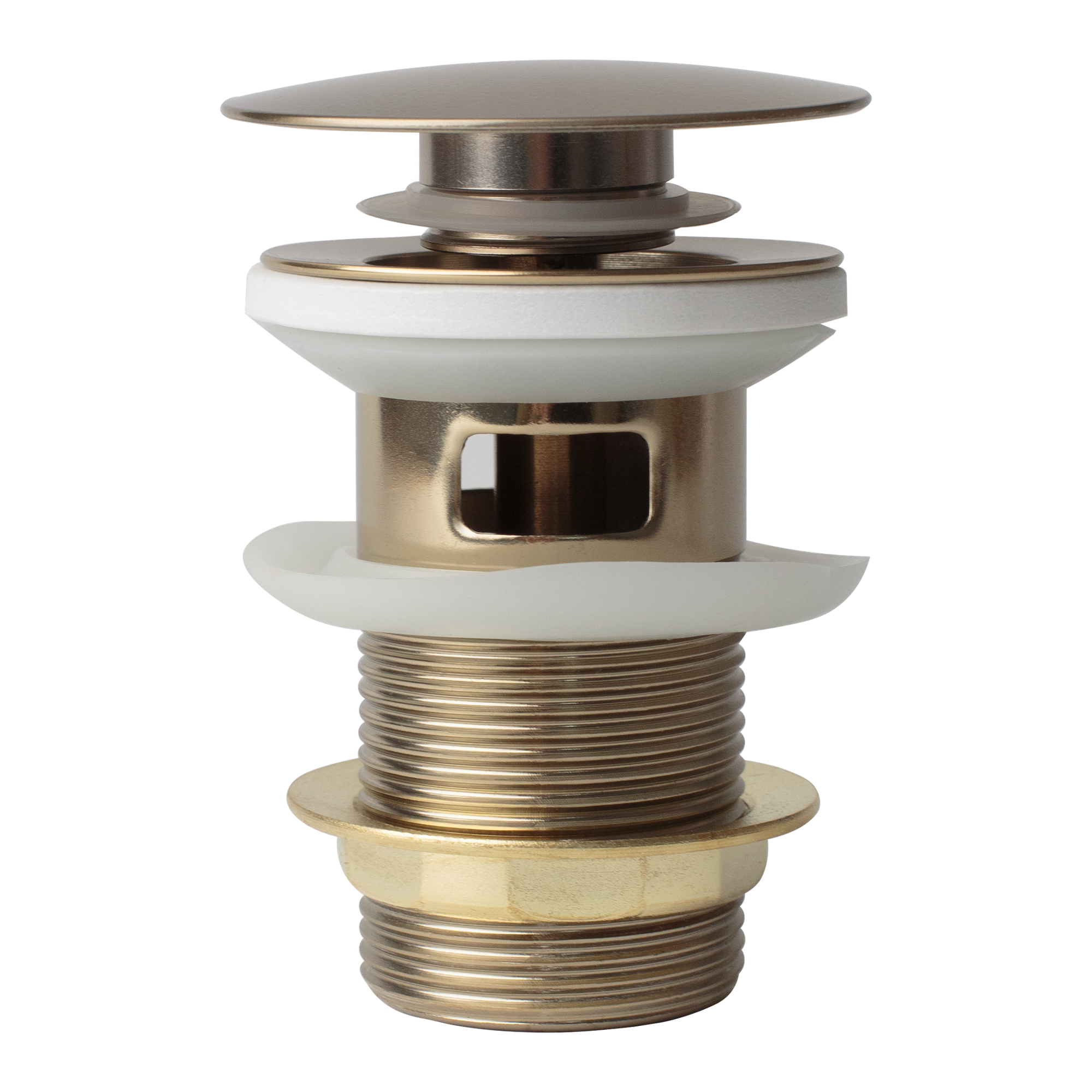 Донный клапан для раковины ESKO PopupGold, Gold, цвет золотой